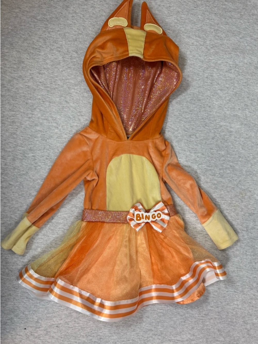 Bluey Bingo Toddler Costume Dress Spirit Halloween 12-18M